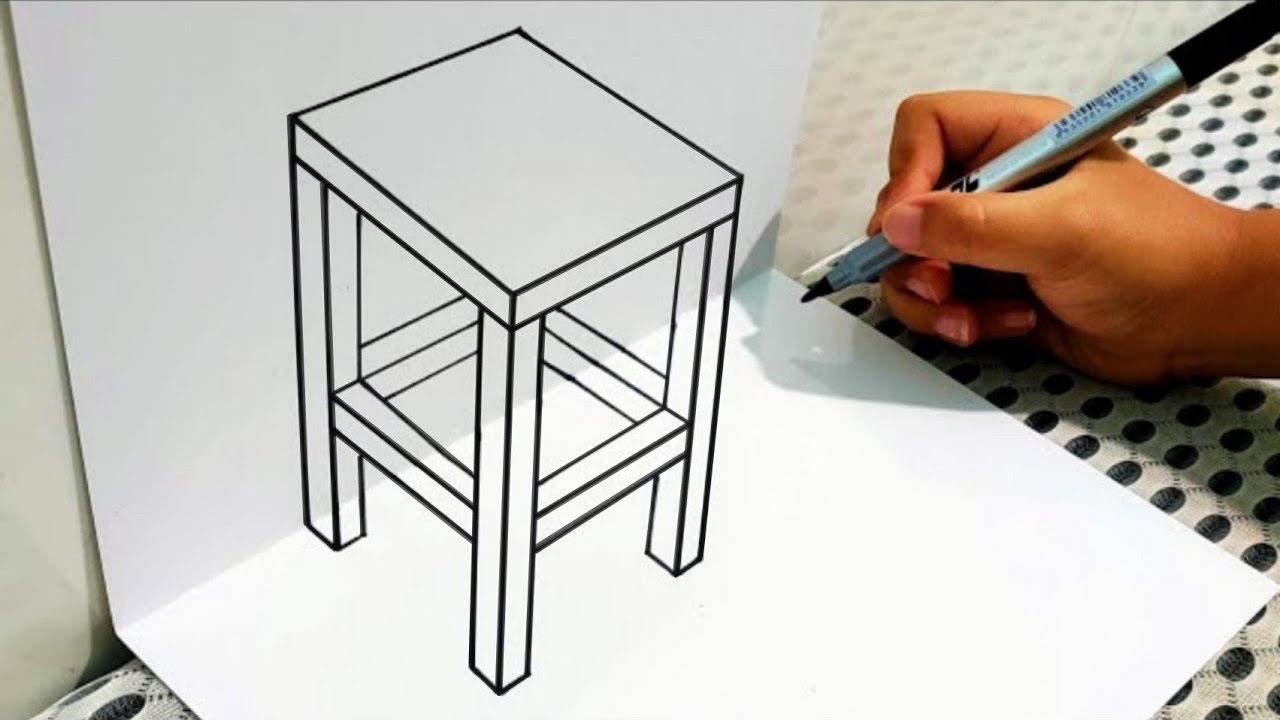 Cách vẽ chiếc ghế  Dạy Vẽ